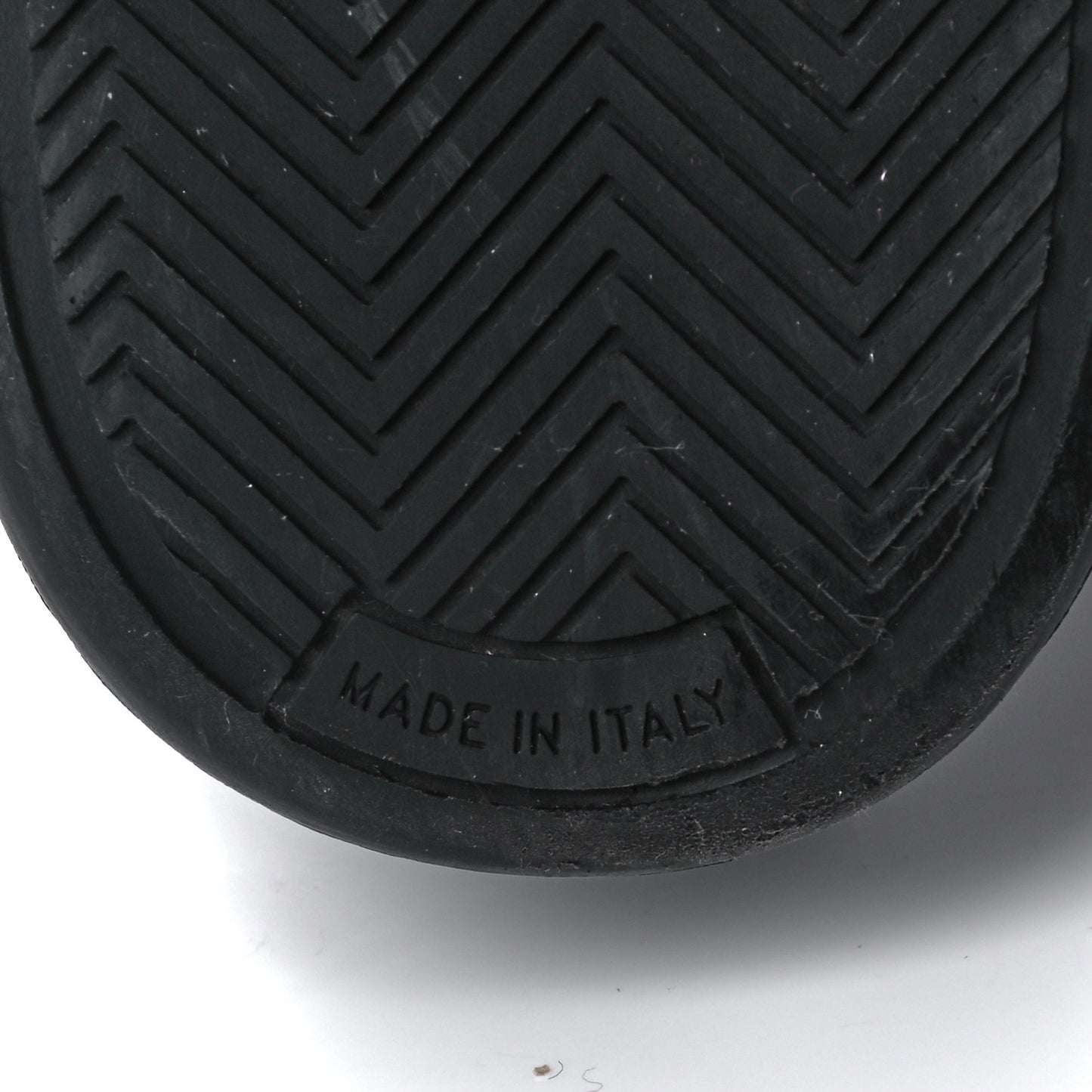 Calfskin Womens Logo Sneakers 39.5 Black