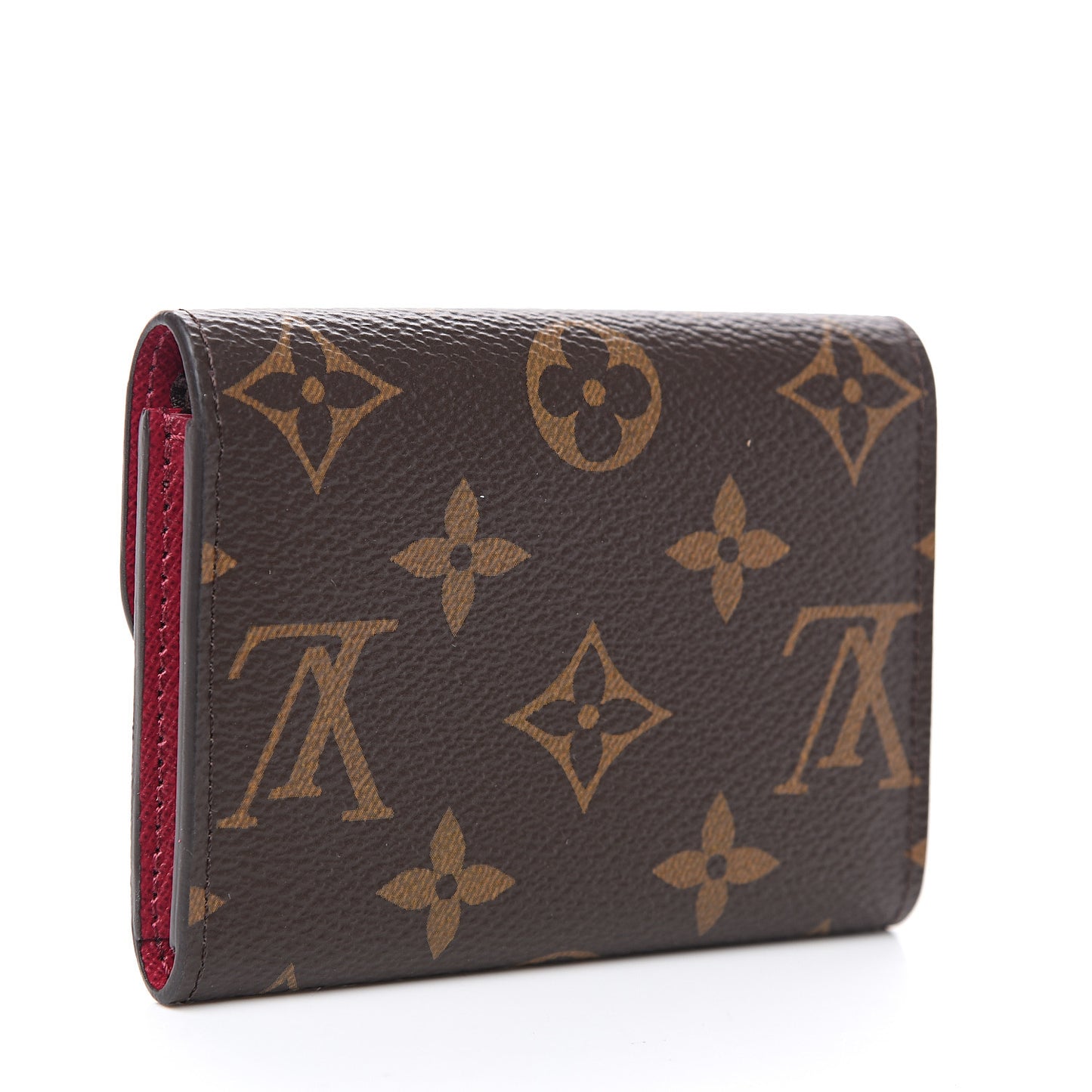Monogram Rosalie Coin Purse Fuchsia