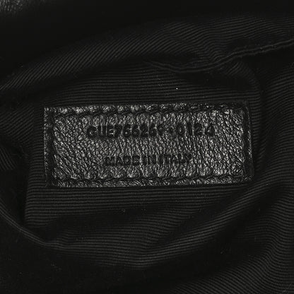 Saint Laurent Lambskin Wide Puffer Tote Black 7 of 10