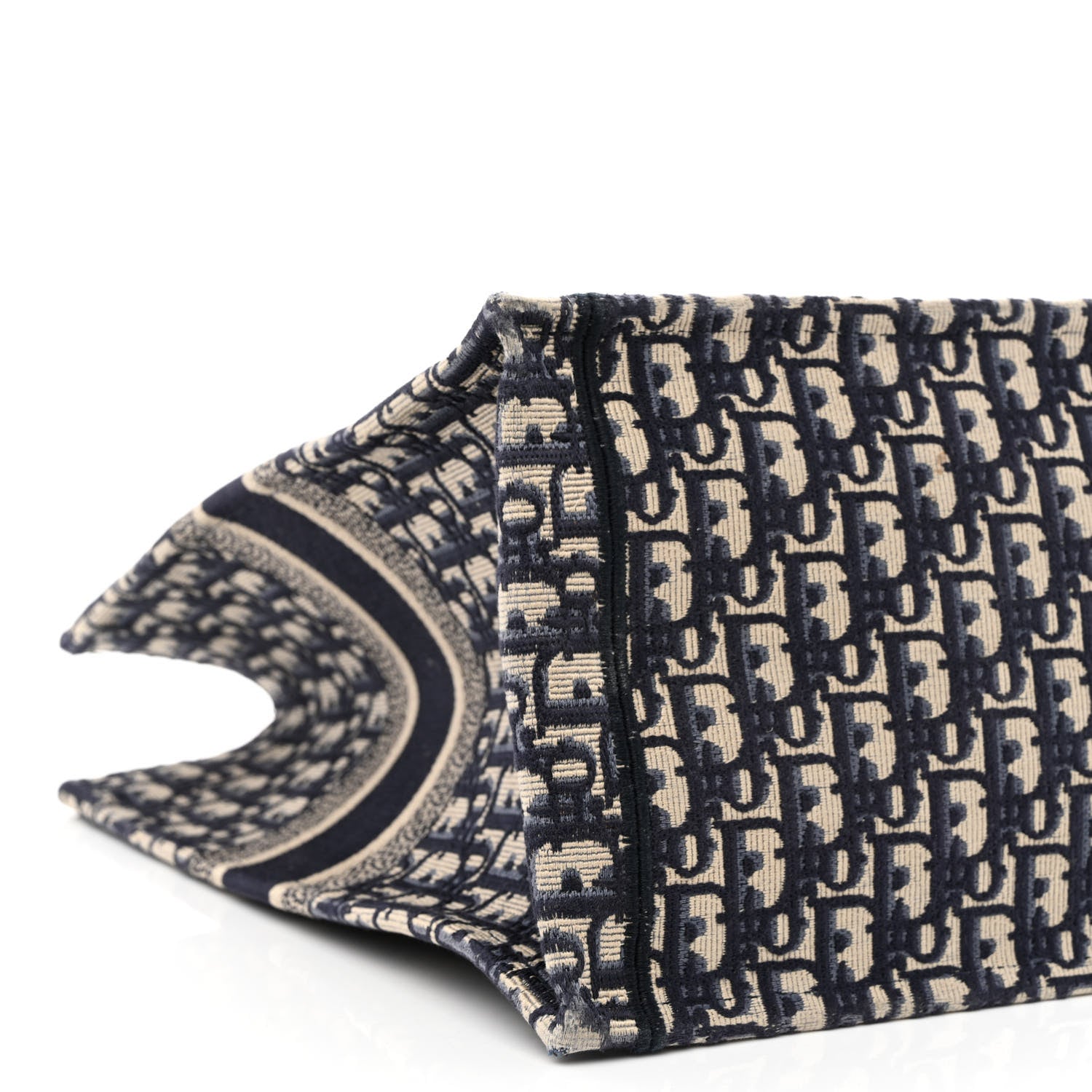 Christian Dior Oblique Large Book Tote Blue Multicolor 9 of 13