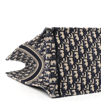 Christian Dior Oblique Large Book Tote Blue Multicolor 9 of 13