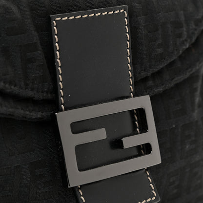 Fendi Zucchino Baguette Black 18 of 22