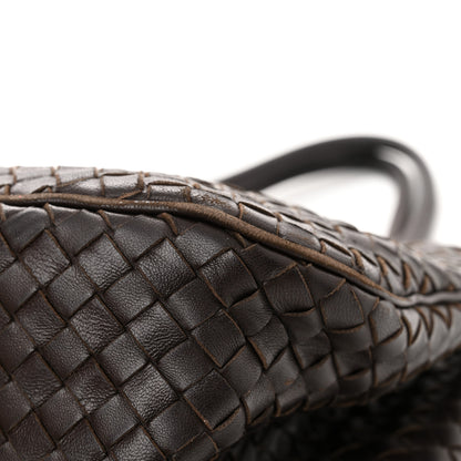 Bottega Veneta Nappa Intrecciato Woven Tote Ebano 10 of 14