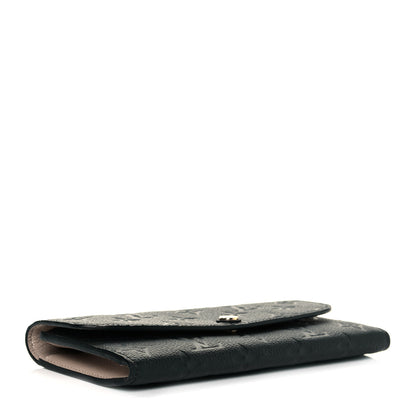 Louis Vuitton Empreinte Emilie Wallet Black Dune 4 of 8