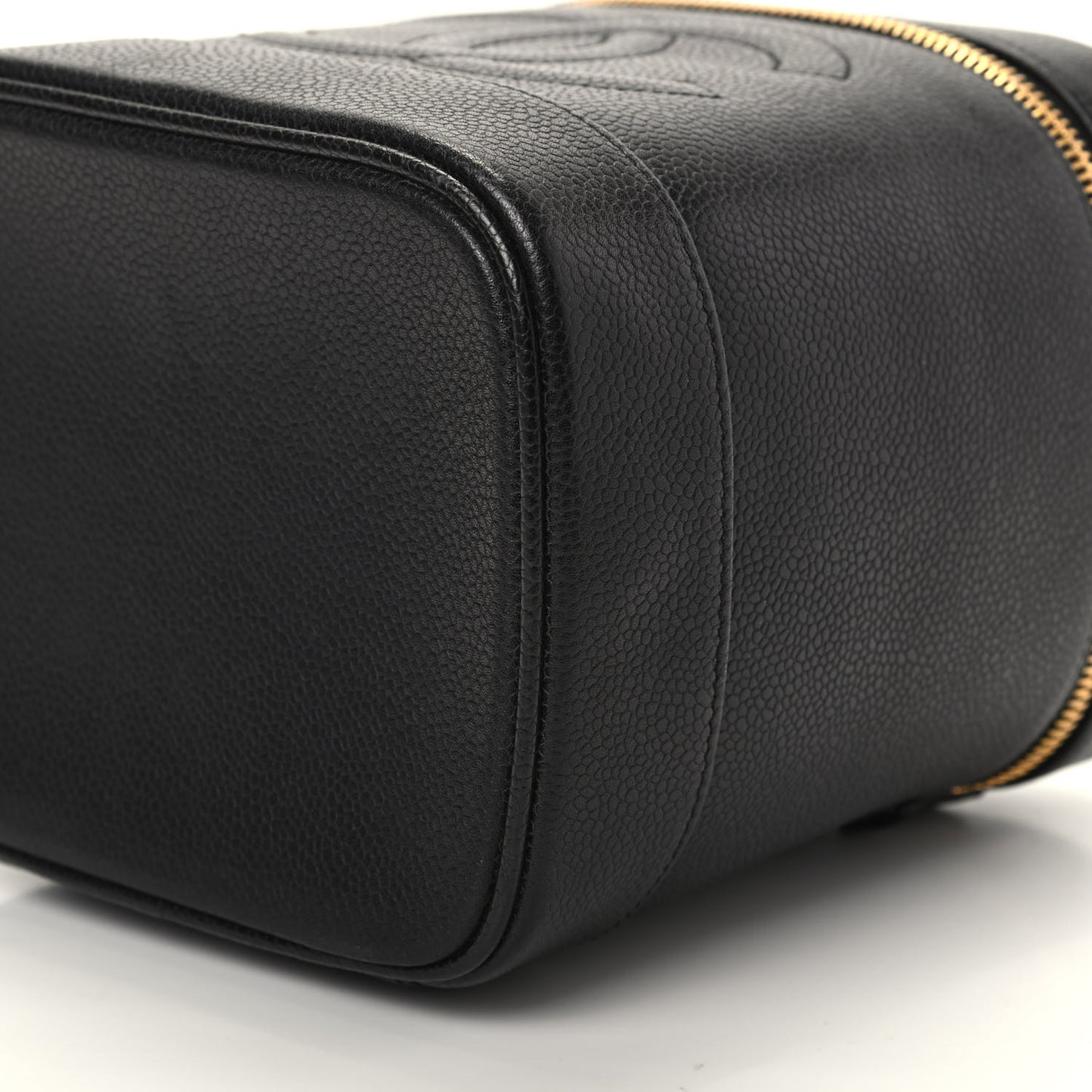 Caviar Cosmetic Vanity Bag Black