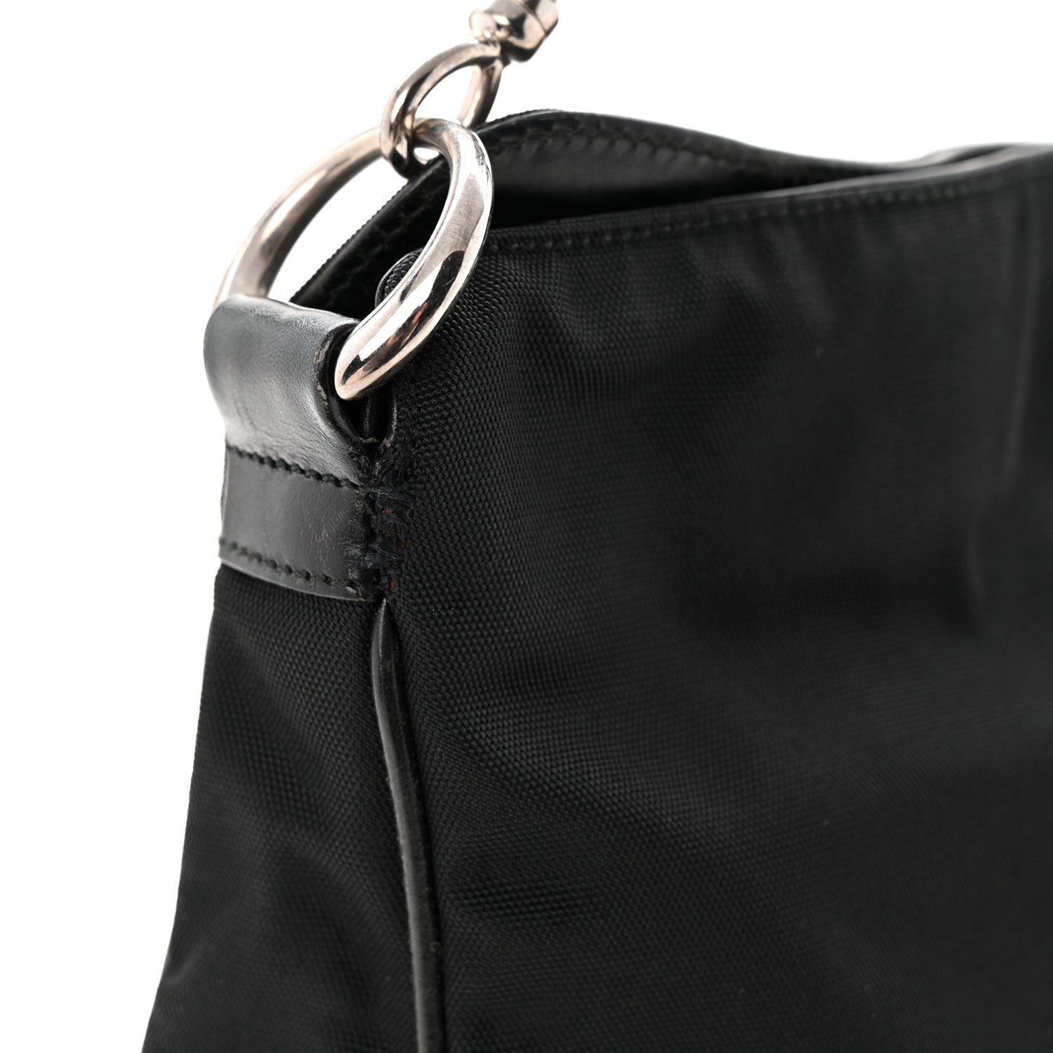 Gucci Nylon Bamboo Hobo Black 11 of 11