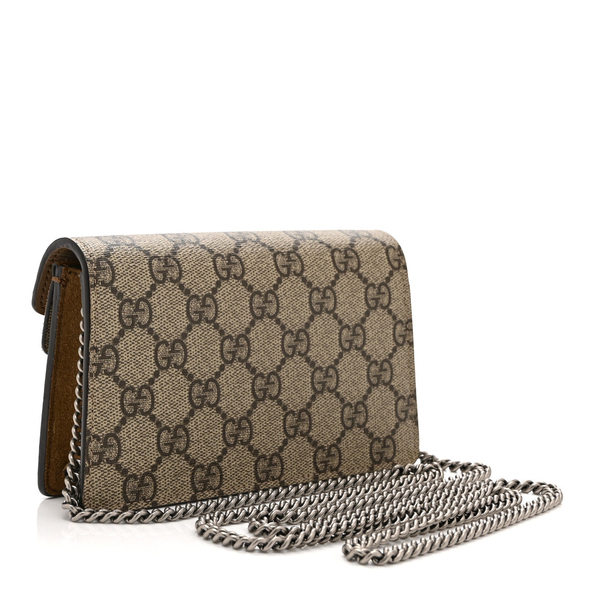 Gucci GG Supreme Monogram Super Mini Dionysus Shoulder Bag Taupe 3 of 10