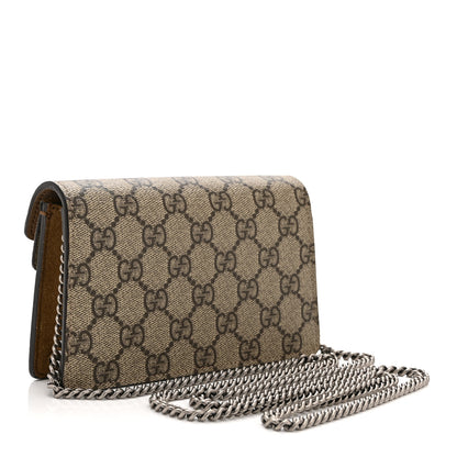 Gucci GG Supreme Monogram Super Mini Dionysus Shoulder Bag Taupe 3 of 10