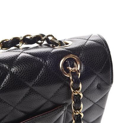 Chanel Caviar Quilted Medium Double Flap Black 17 of 17