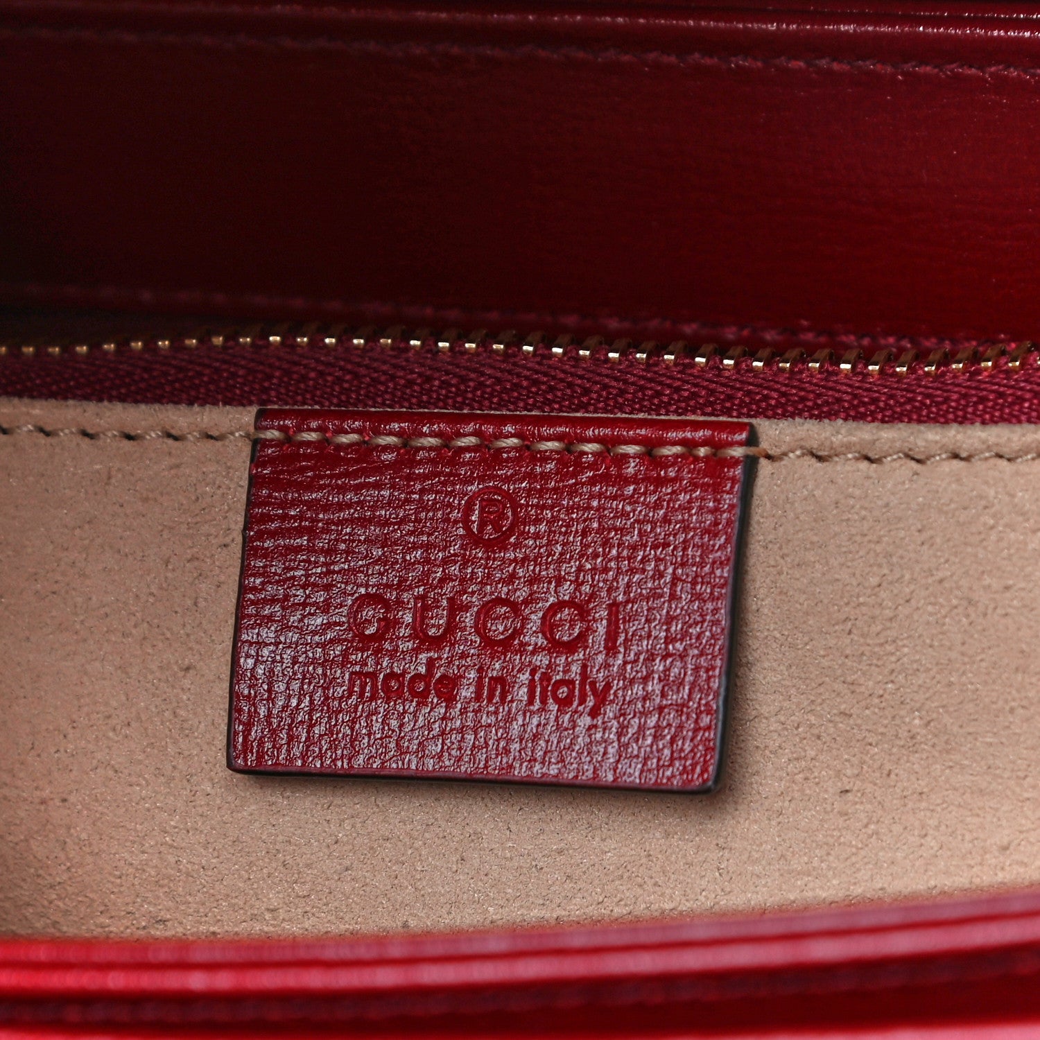 Gucci Azalea Calfskin Horsebit 1955 Shoulder Bag New Cherry Red 5 of 14