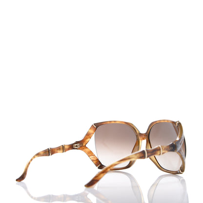 Gucci Bamboo Effect Sunglasses GG0505S Brown Horn 4 of 7