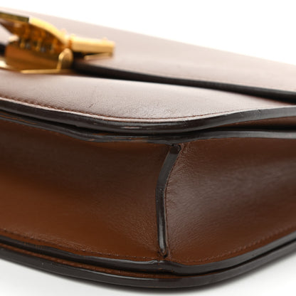 Celine Smooth Calfskin Medium Classic Box Flap Bag Camel 5 of 17