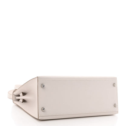 Hermes Epsom Kelly Sellier 28 Gris Pale 4 of 11