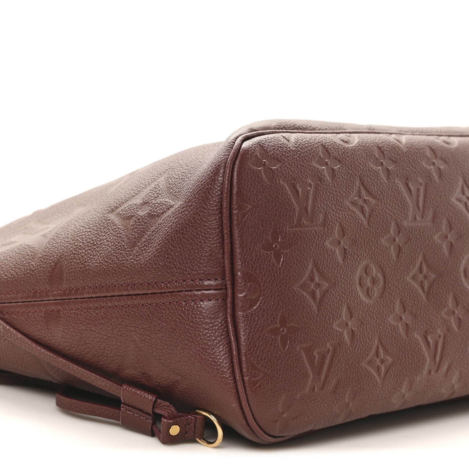 Louis Vuitton Empreinte Monogram Giant Neverfull MM Wine 8 of 10