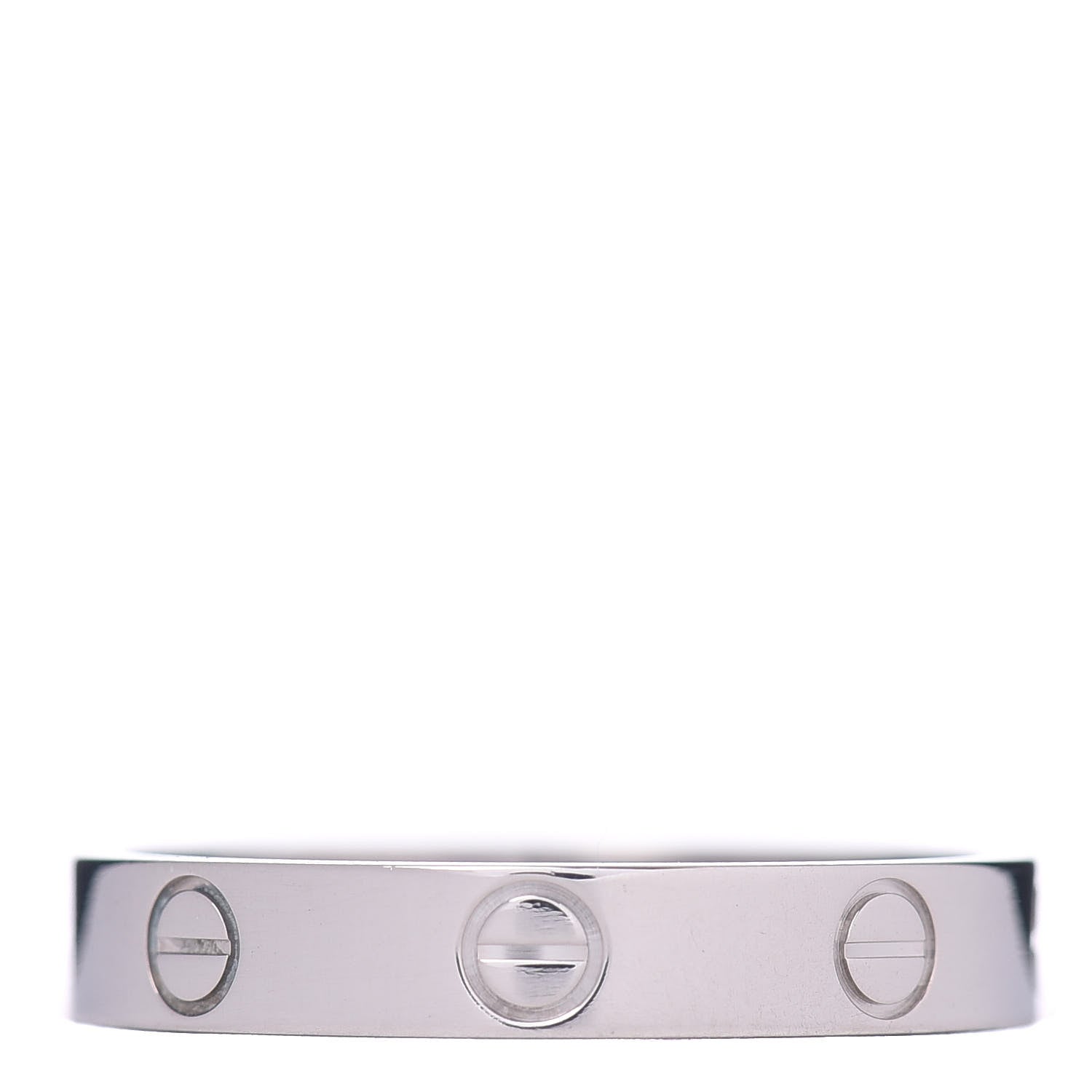 Cartier Platinum 3.5mm LOVE Ring 57 8 1 of 5