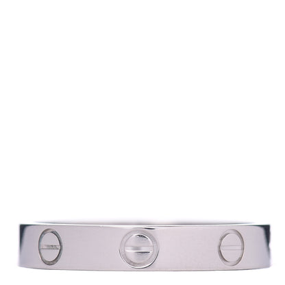 Cartier Platinum 3.5mm LOVE Ring 57 8 1 of 5