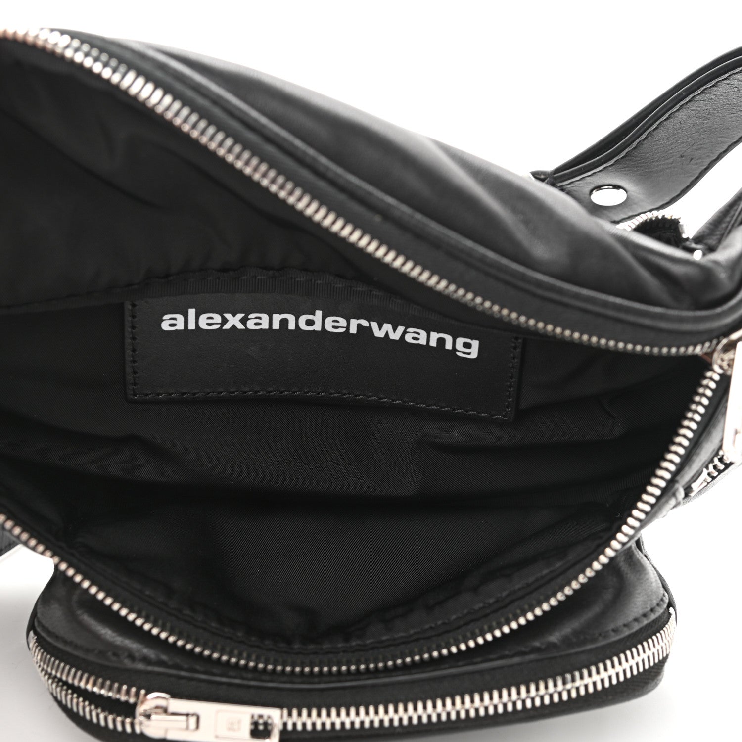 Alexander Wang Lambskin Attica Belt Bag Black 4 of 9