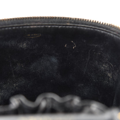Chanel Lambskin Vanity Cosmetic Case Black 7 of 19