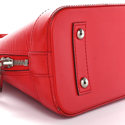 Louis Vuitton Epi Alma BB Coquelicot 8 of 10