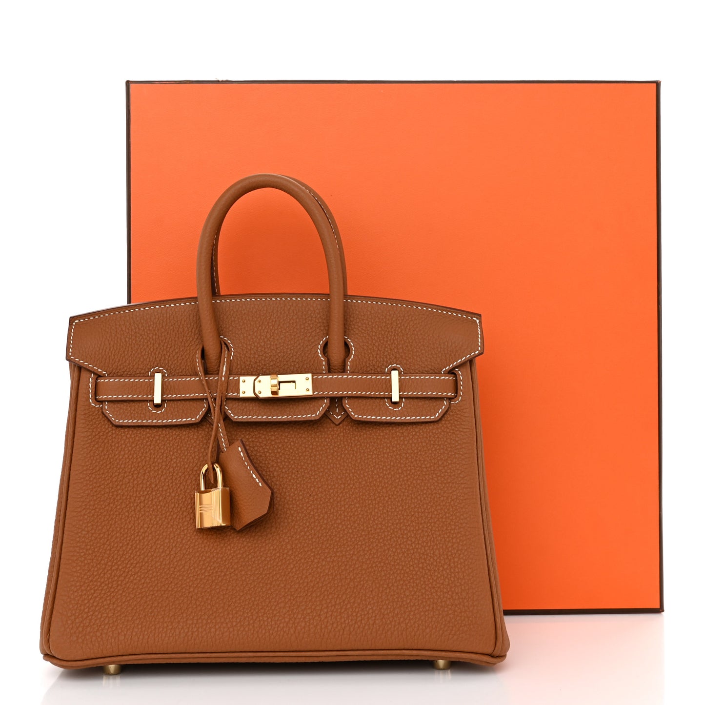 Togo Birkin 25 Gold