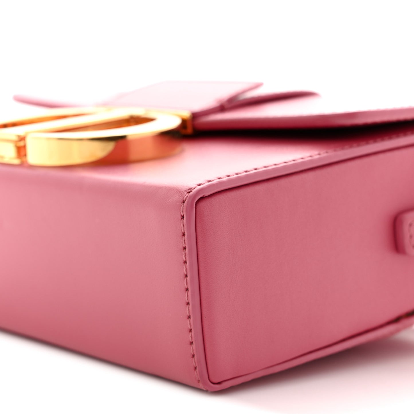 Smooth Calfskin 30 Montaigne Box Bag Pink