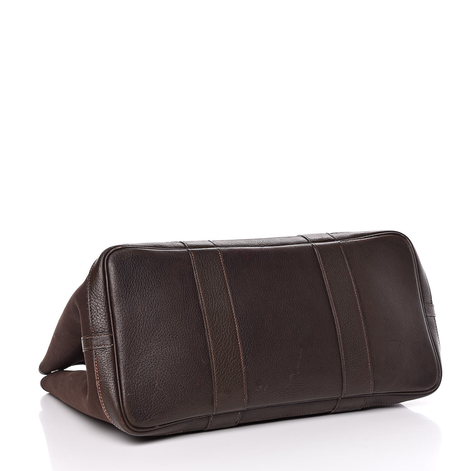 Hermes Toile Negonda Garden Party Tote 36 MM Chocolate 4 of 17
