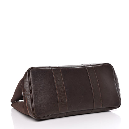 Hermes Toile Negonda Garden Party Tote 36 MM Chocolate 4 of 17