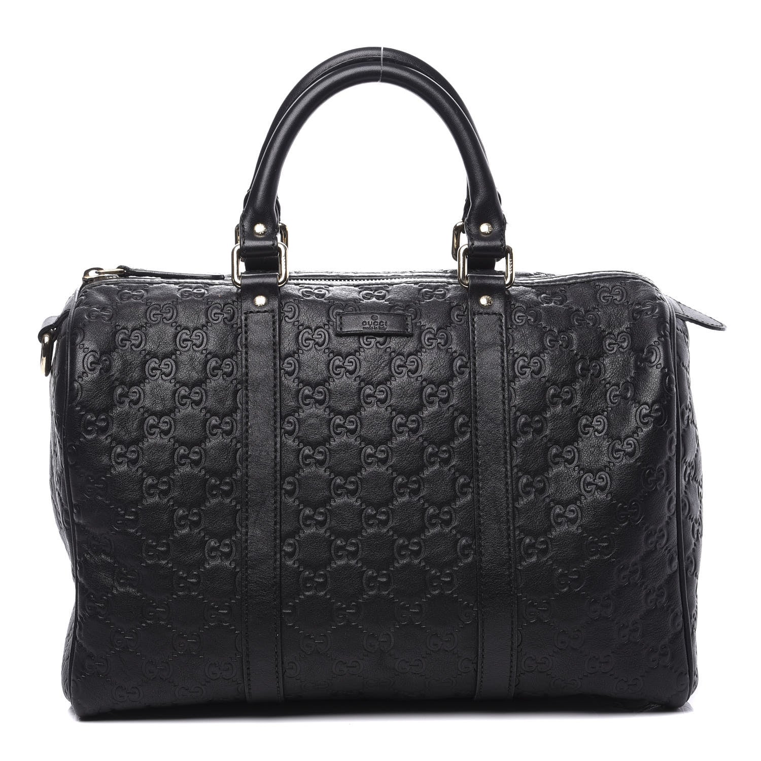 Gucci Guccissima Medium Joy Boston Black 1 of 9