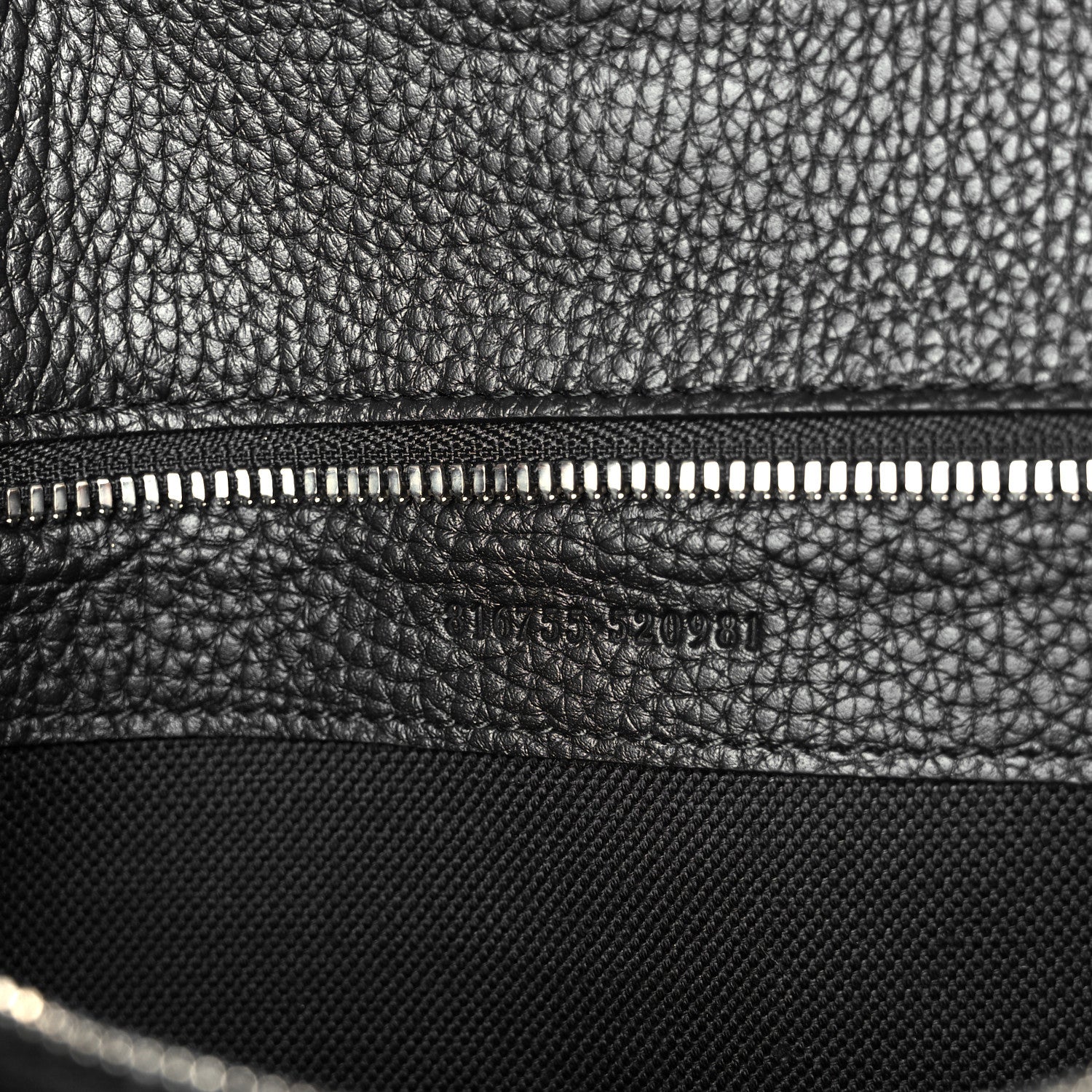 Gucci Calfskin Web Medium Business Case Black 7 of 12