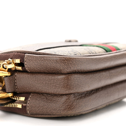 Gucci GG Supreme Monogram Web Mini Ophidia GG Bag Brown 11 of 13