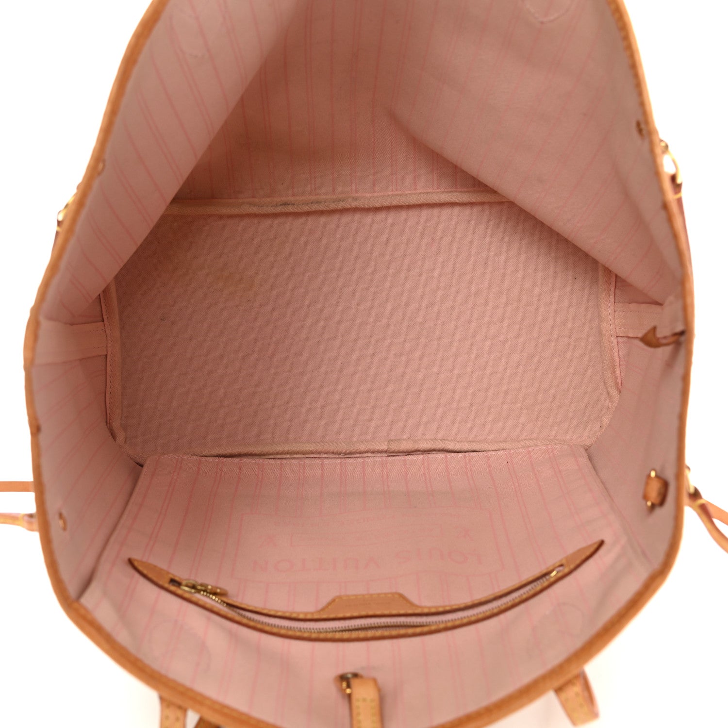 Louis Vuitton Damier Azur Neo Neverfull MM Rose Ballerine 5 of 12