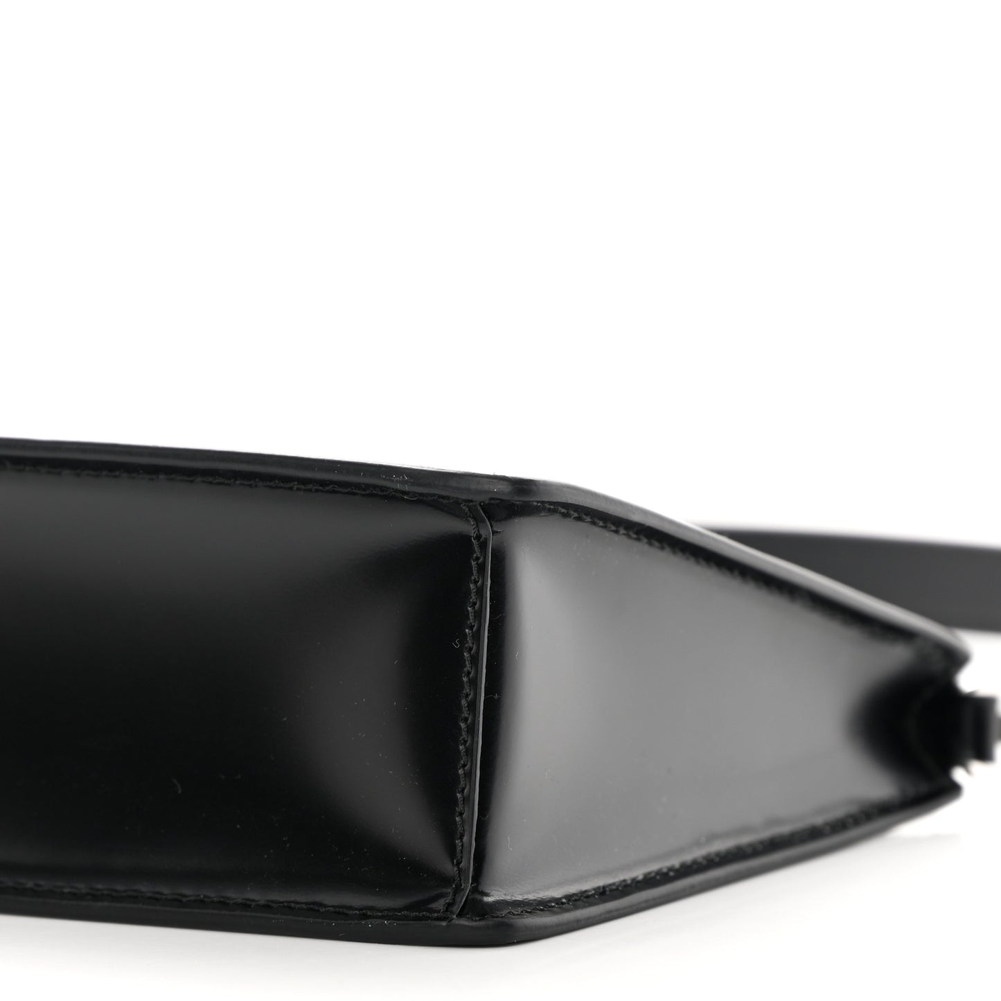 Spazzolato Mini Shoulder Bag Black