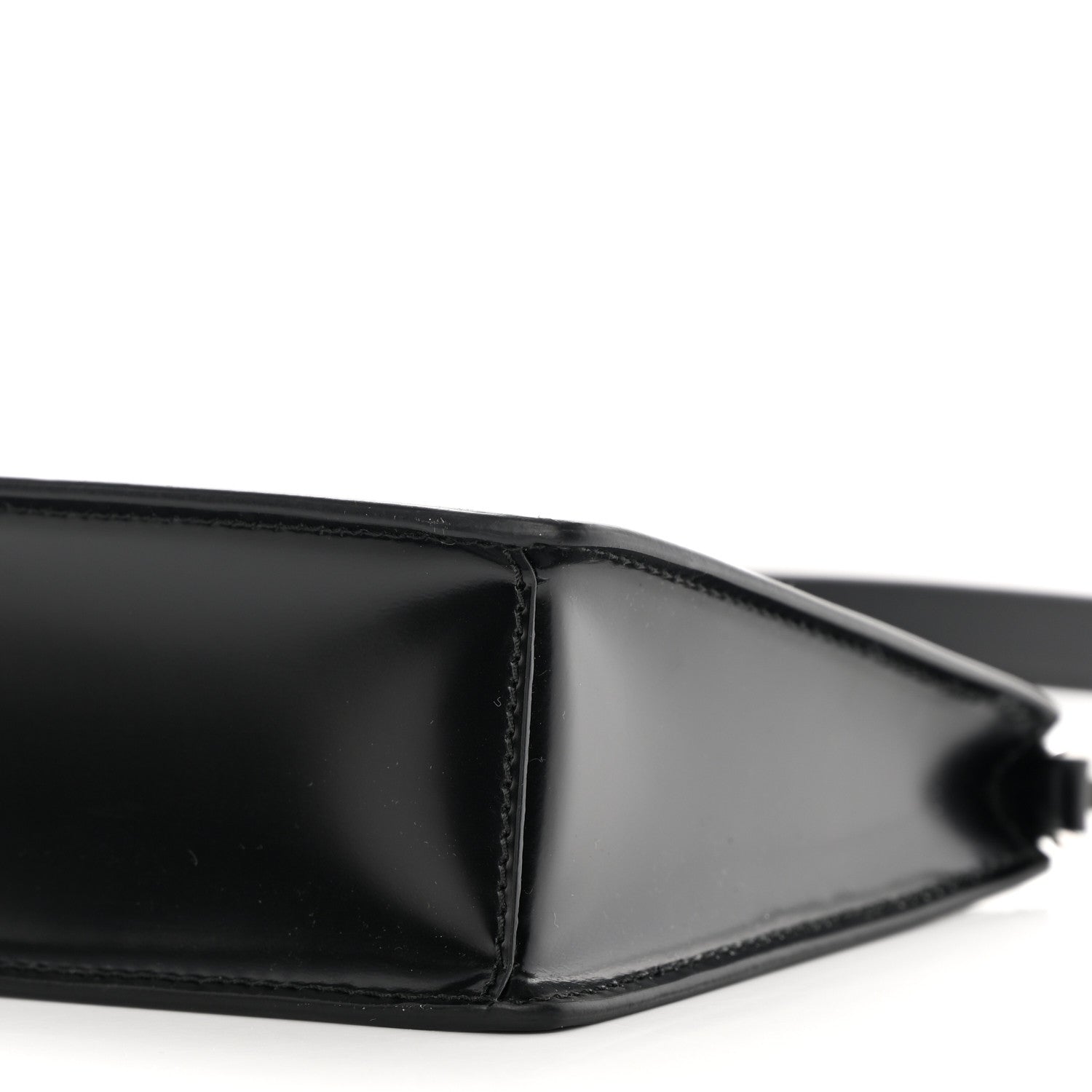 Prada Spazzolato Mini Shoulder Bag Black 9 of 11