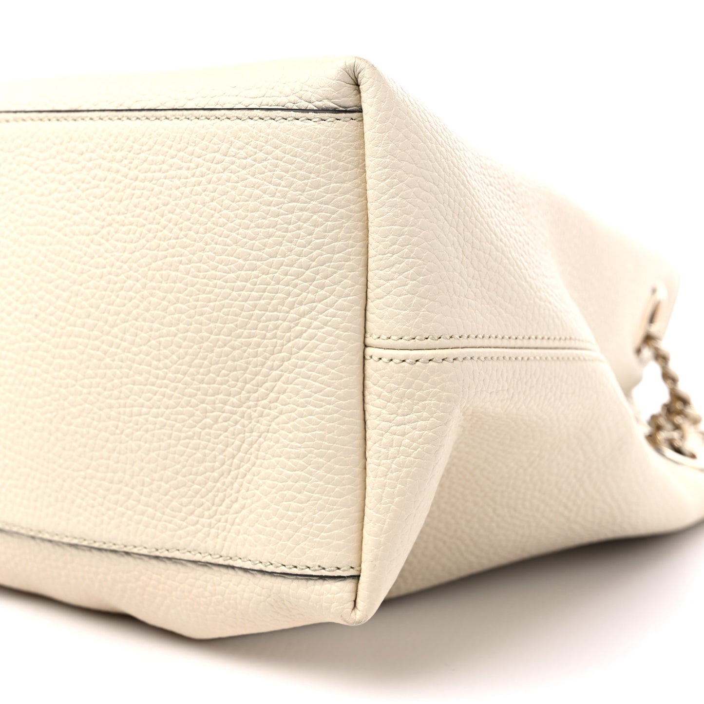 Cellarius Calfskin Medium Soho Chain Shoulder Bag Ivoire