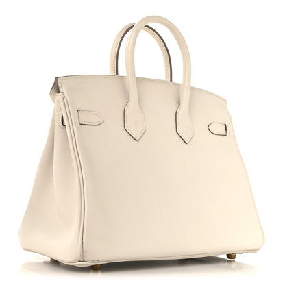 Hermes Swift Birkin 25 Gris Pale 3 of 15