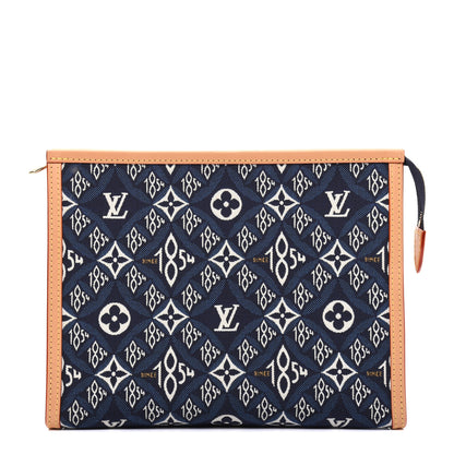 Louis Vuitton Jacquard Since 1854 Toiletry Pouch 26 Blue 1 of 10