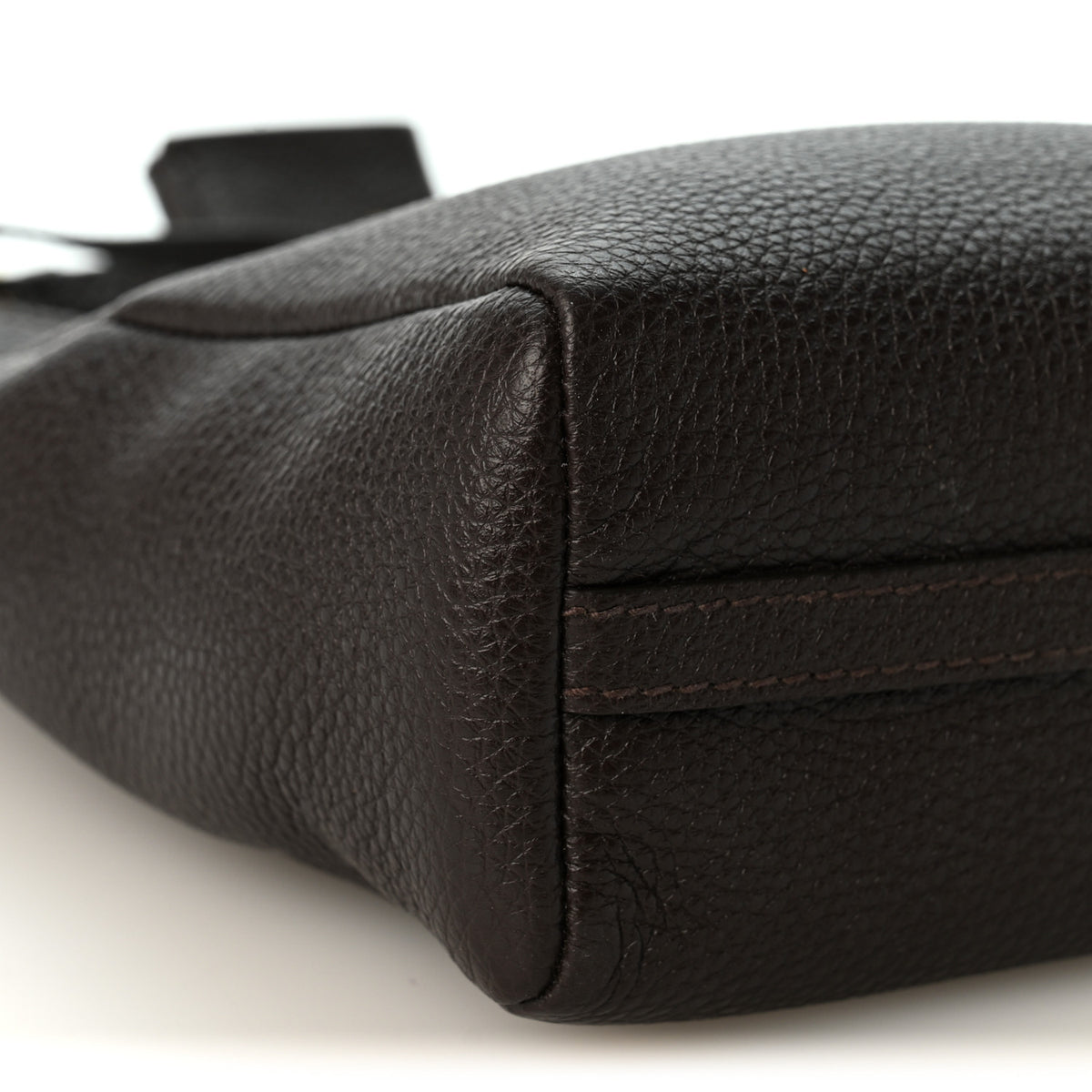 Vitello Phenix Small Padlock Crossbody Bag Moro