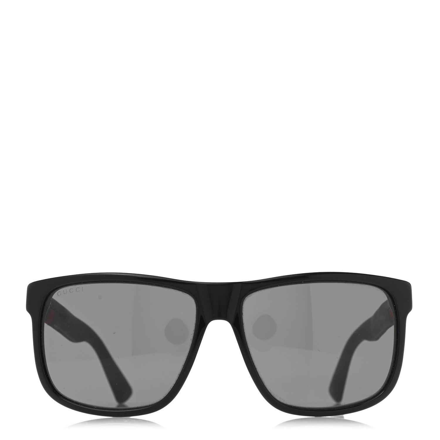 Gucci Web Square Frame GG0010S Sunglasses Black 2 of 8