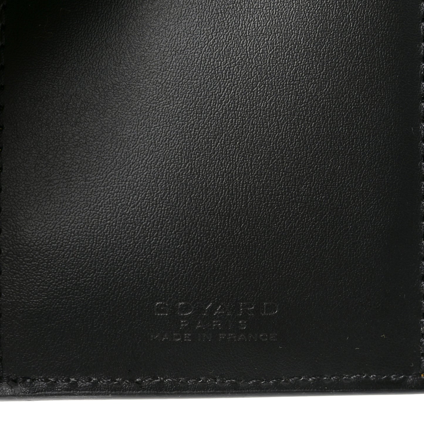 Goyardine Saint-Gabriel Compact Wallet Black
