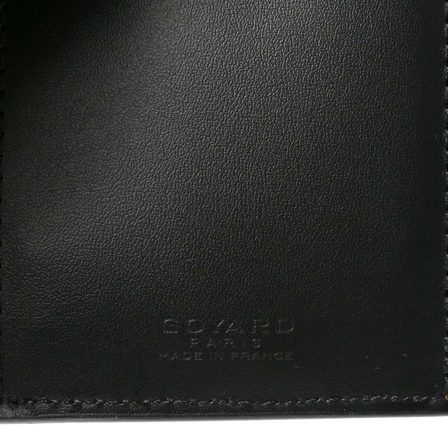Goyard Goyardine Saint-Gabriel Compact Wallet Black 6 of 7