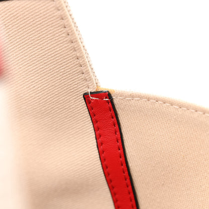 Valentino Garavani Canvas Large Atelier 09 Rose Blossom Edition Tote Bag Naturale 14 of 14