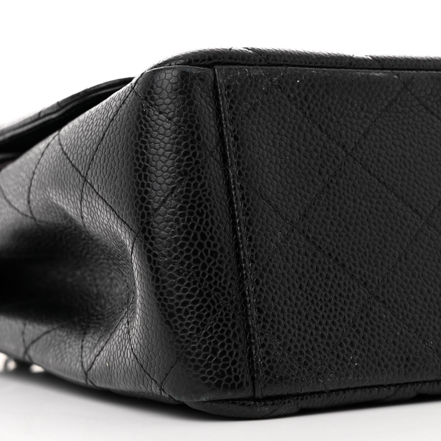 Chanel Caviar Quilted Maxi Double Flap Black 9 of 12
