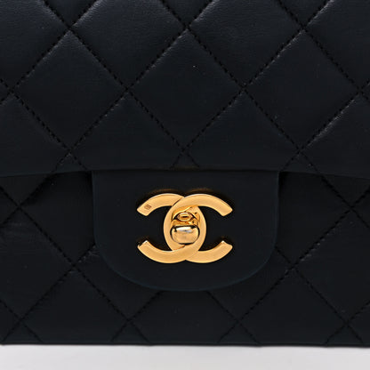 Chanel Lambskin Quilted Small Double Flap Black 6 of 18
