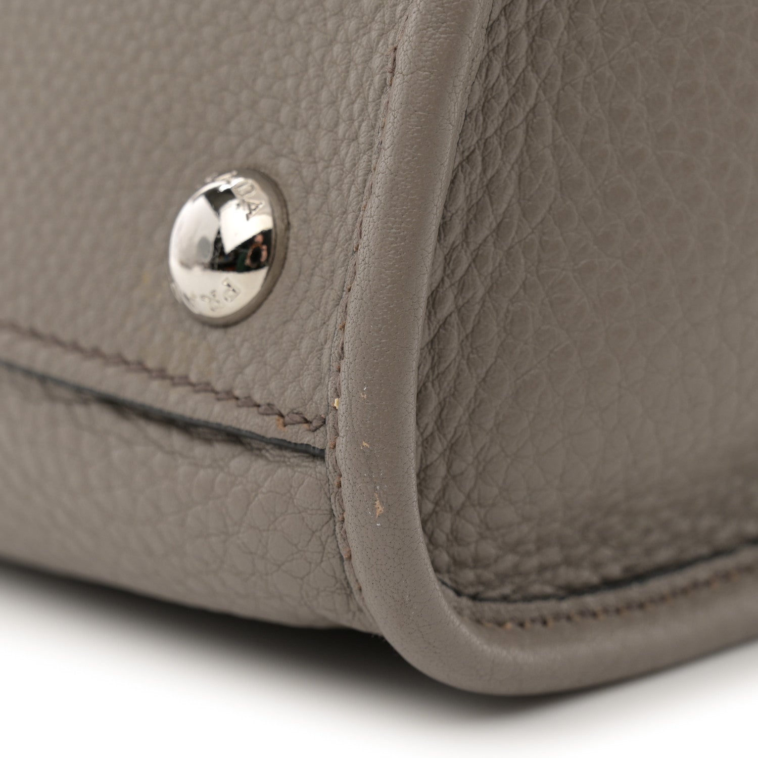 Prada Vitello Phenix Bauletto Argilla 11 of 15