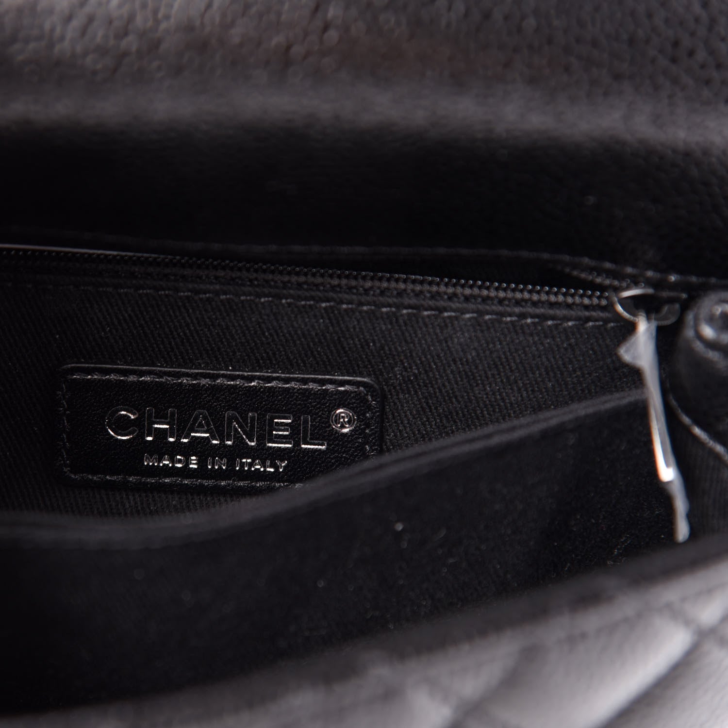Chanel Caviar Quilted Mini Coco Handle Flap So Black 6 of 11