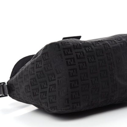 Fendi Zucchino Mama Baguette Black 6 of 10