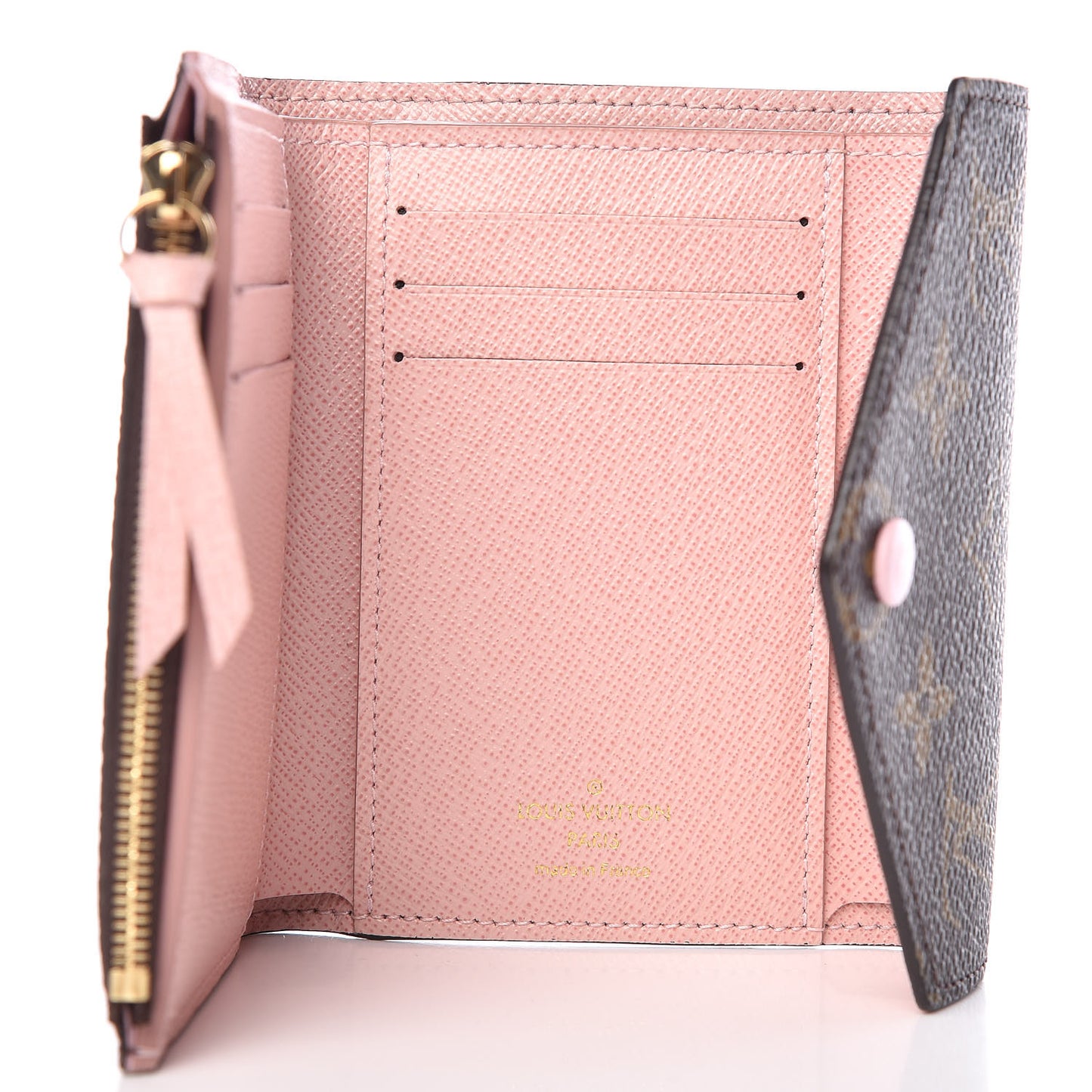 Monogram Victorine Wallet Rose Ballerine