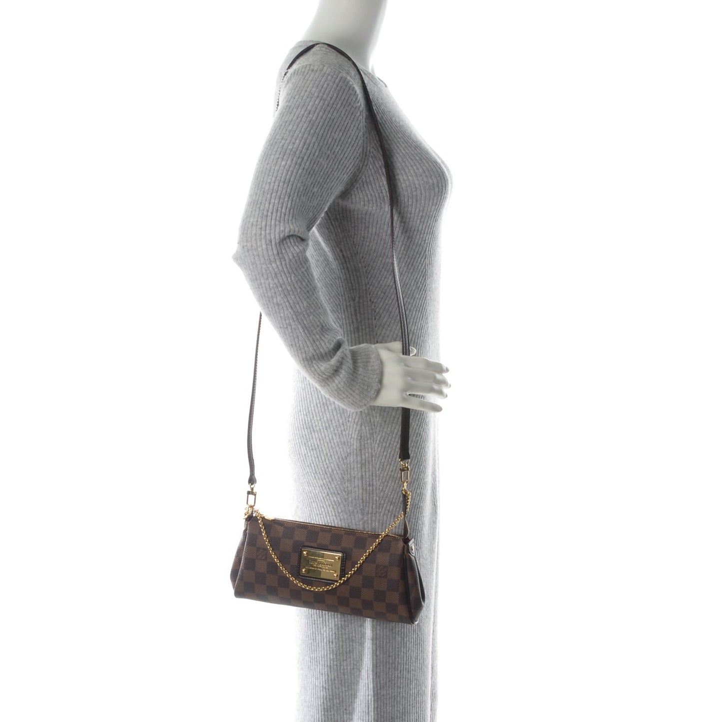 Damier Ebene Eva Clutch