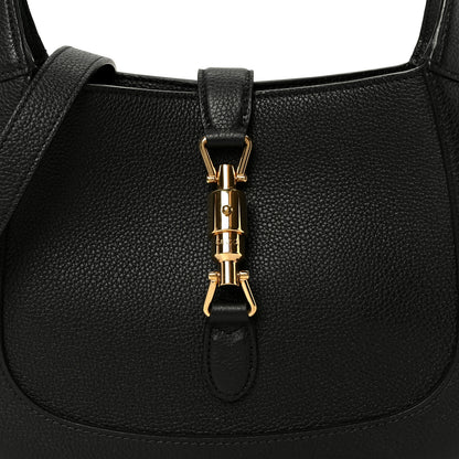 Gucci Grand Prix Calfskin Small Jackie 1961 Hobo Black 8 of 10