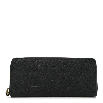 Louis Vuitton Empreinte Clemence Wallet Black 1 of 7